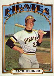 1972 Topps Baseball Cards      630     Rich Hebner